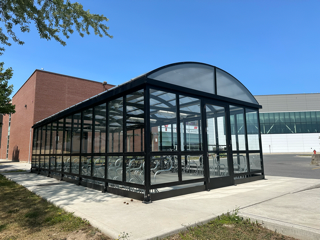 Secured Bike Storage