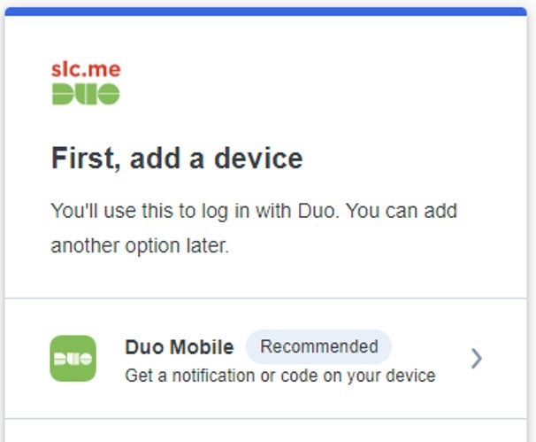 Duo Multi-Factor Authentication - St. Lawrence College