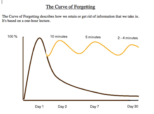 Curve of Forgetting, Campus Wellness