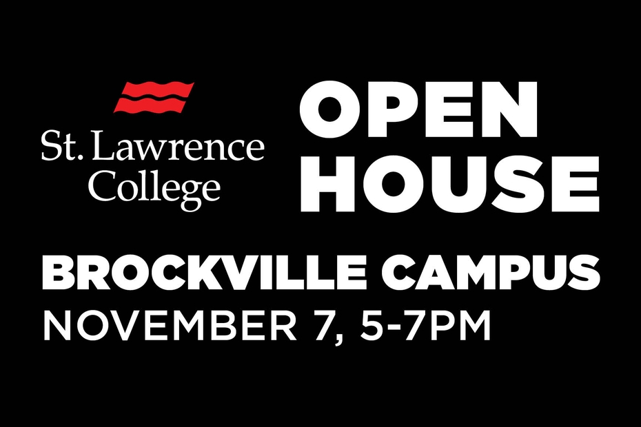 Open House Brockville Campus November 7, 5-7pm