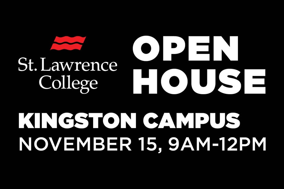 Open House Kingston Campus November 15, 9am-12pm
