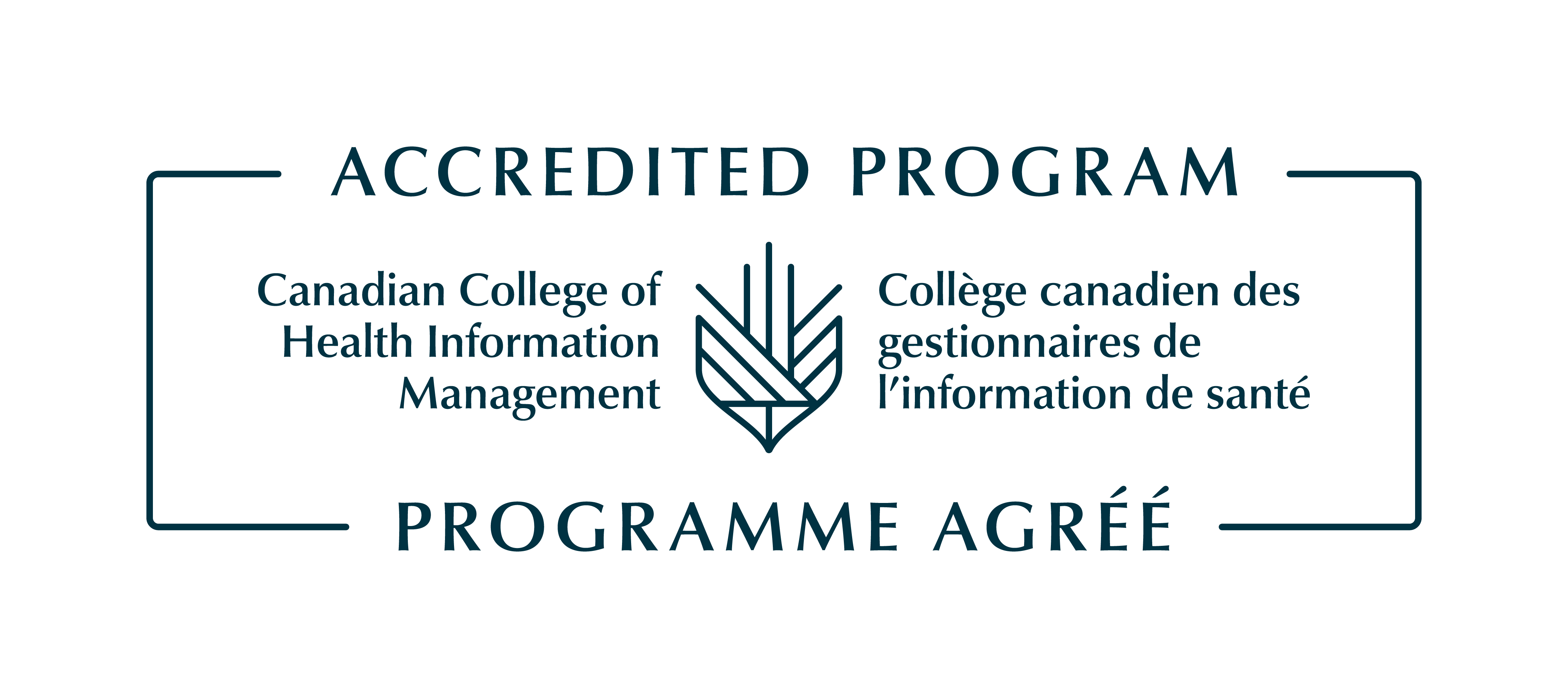 Canadian College of Health Information Management Accreditation logo