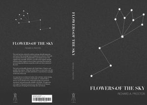 The new front and back covers of Flowers of the Sky
