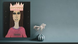 "Girl with Crown" by Christine Antle