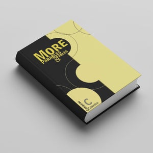 The new cover design for the More Parables and Fables novel