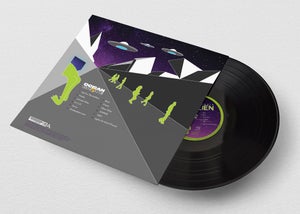 The back cover of the Intimate Alien record by Ocean Grove