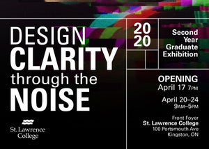 A close up of the information featured on the Exhibition poster