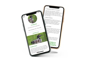 The Badge and DUC page featured on the Step Into Your Own Backyard app