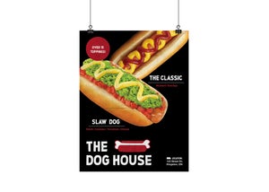 A new advertisement design for The Dog House