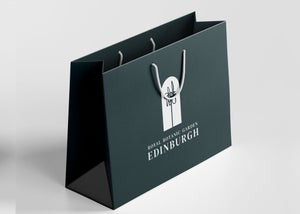 A bag featuring the new Royal Botanic Garden Edinburgh logo