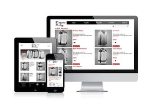 The new Kingston Hockey website at multiple breakpoints