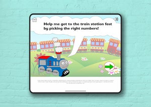 The activity starting screen featured on the app