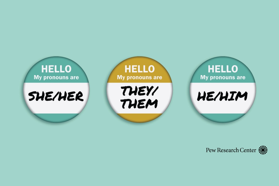 Pew Research Center pronouns