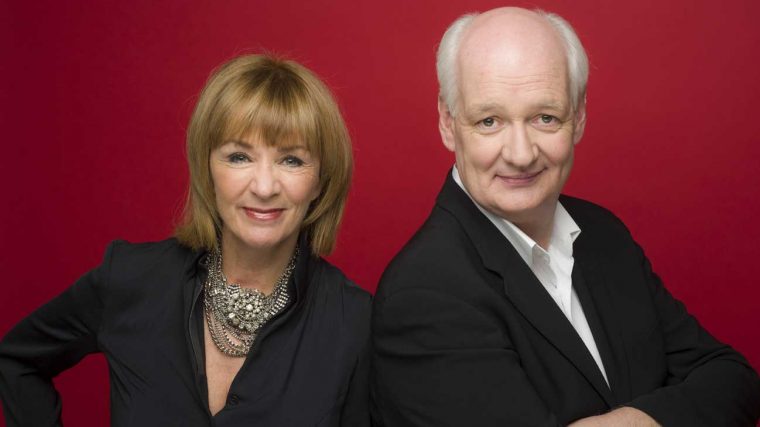 Debra McGrath and Colin Mochrie