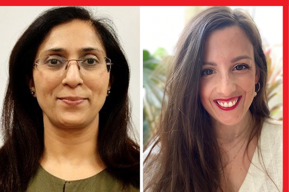 Dr. Rajni Dogra and Dr. Krista Videchak headshots side by side