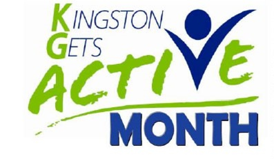 Kingston Gets Active Month logo