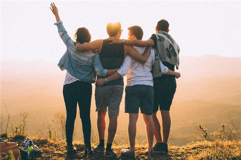 pic of people with arms around each other