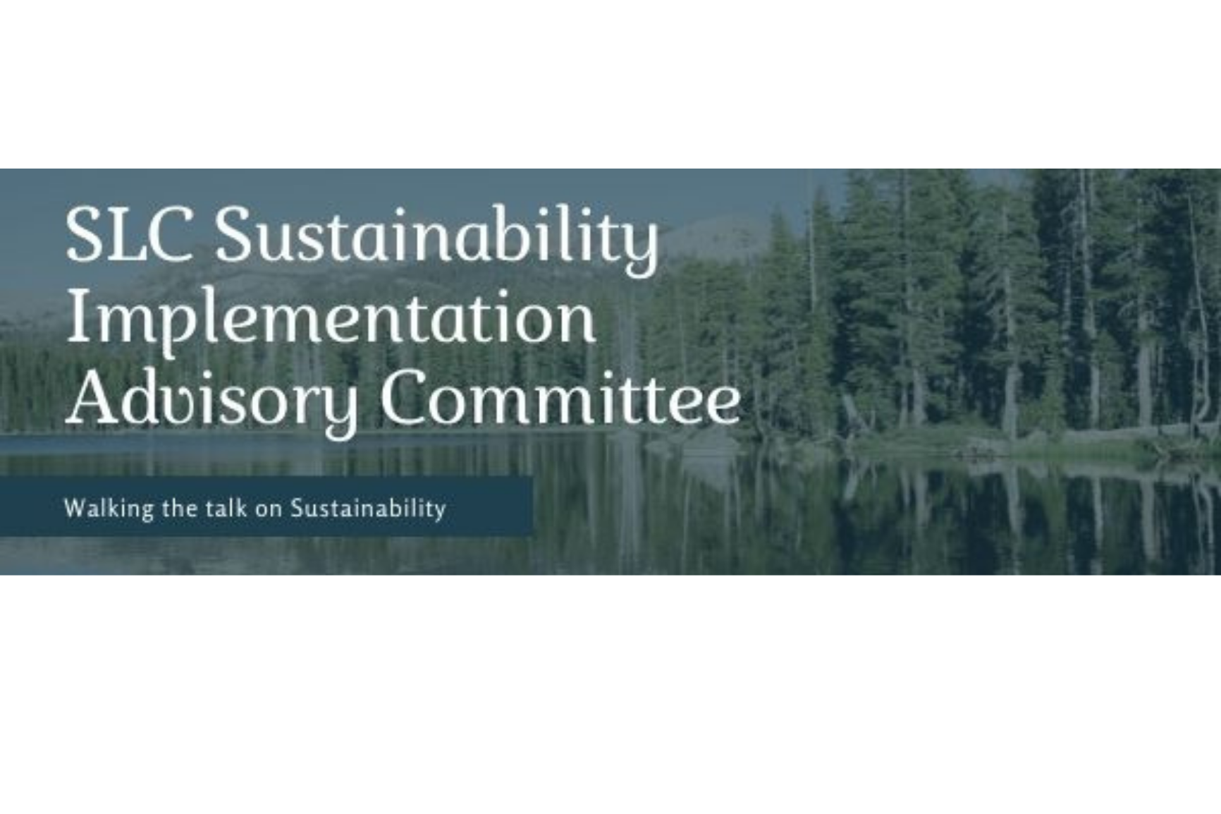 SLC Launches Sustainability Implementation Advisory Committee - St Lawrence